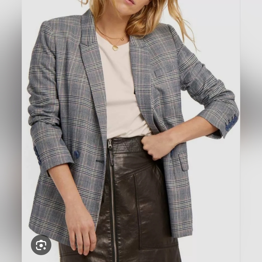 Rebecca Minkoff plaid blazer
